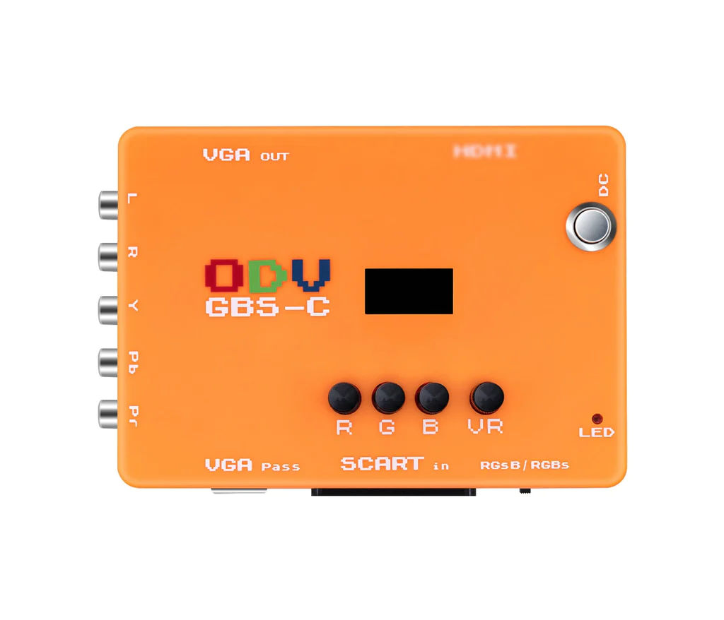 Retro Gaming Cabinet - Mcbazel ODV-GBS-C Component VGA/Scart to VGA/HDMI