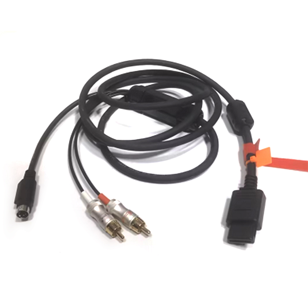 Retro Gaming Nostalgia - SFC N64 NGC S-Video Cable Shielded