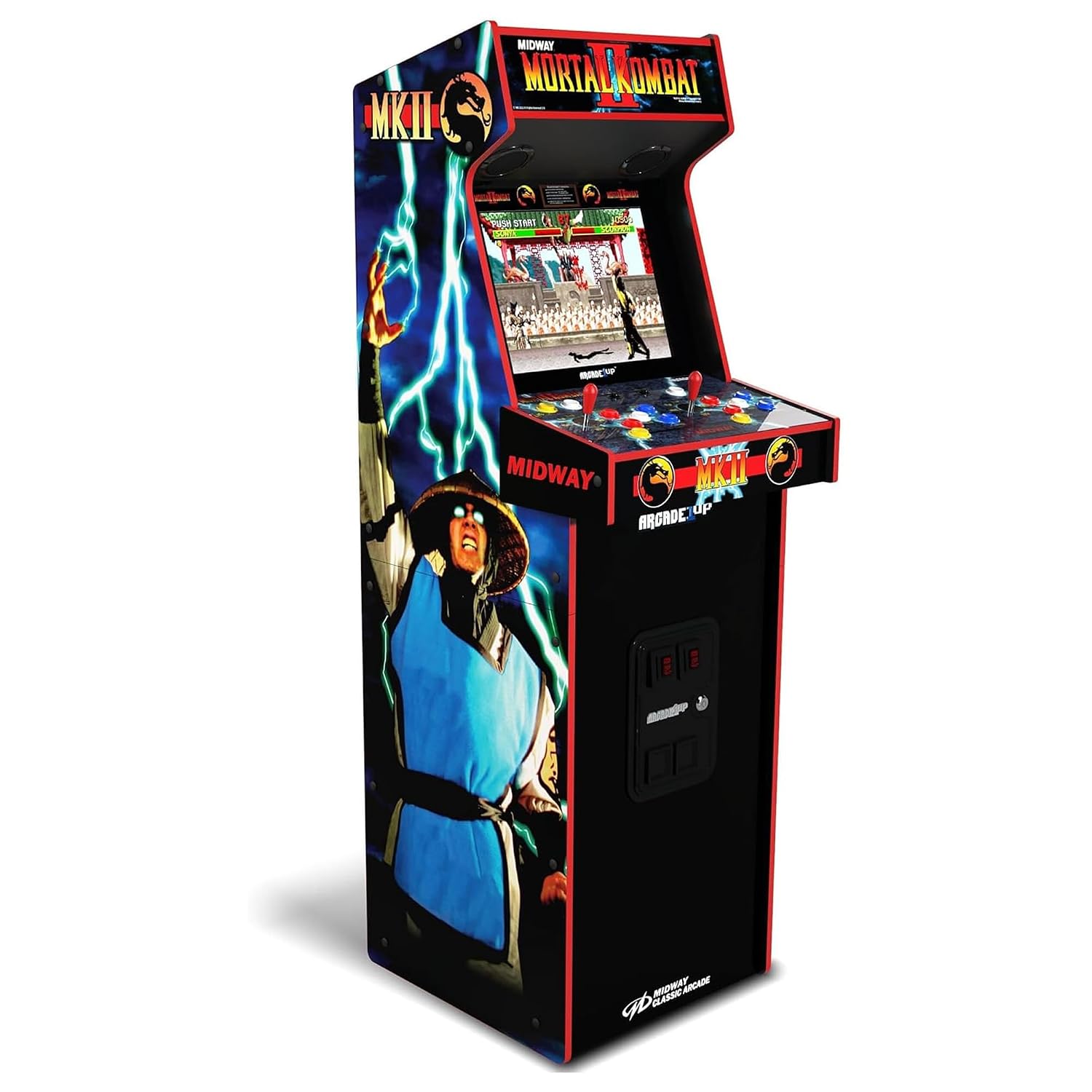Retro Gaming Cabinet - Mortal Kombat II Deluxe Arcade Machine,