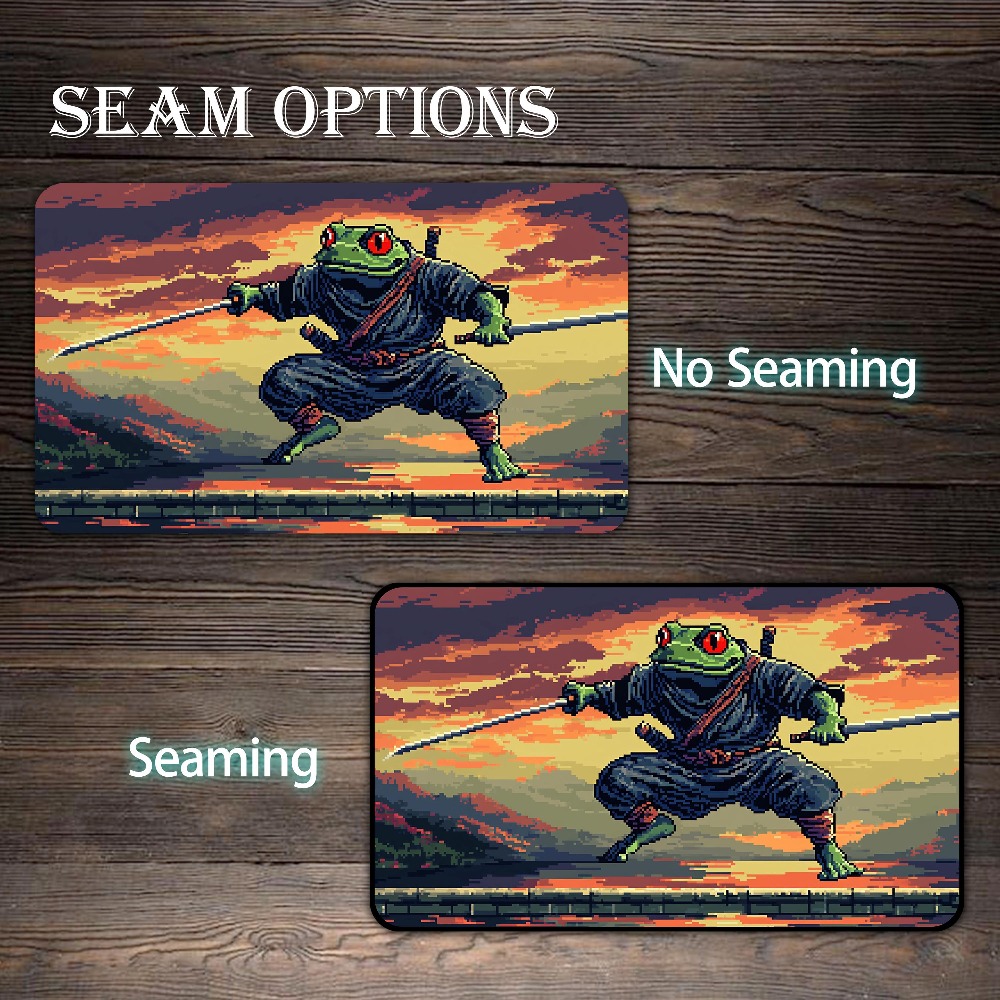 Retro Pixel Frog Samurai Gamin - Retro Gaming Desk 评论和价格