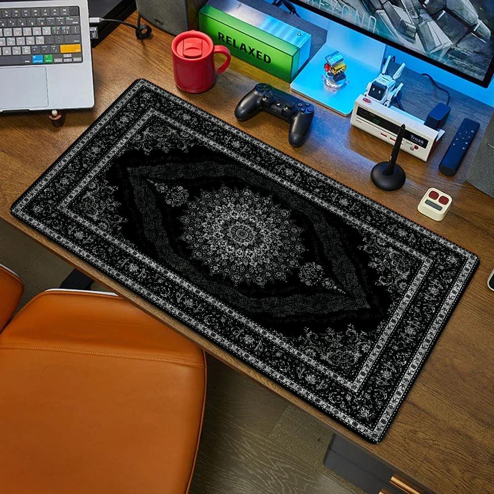 New Black Persian Carpet Myste - Retro Gaming Desk 评论和价格