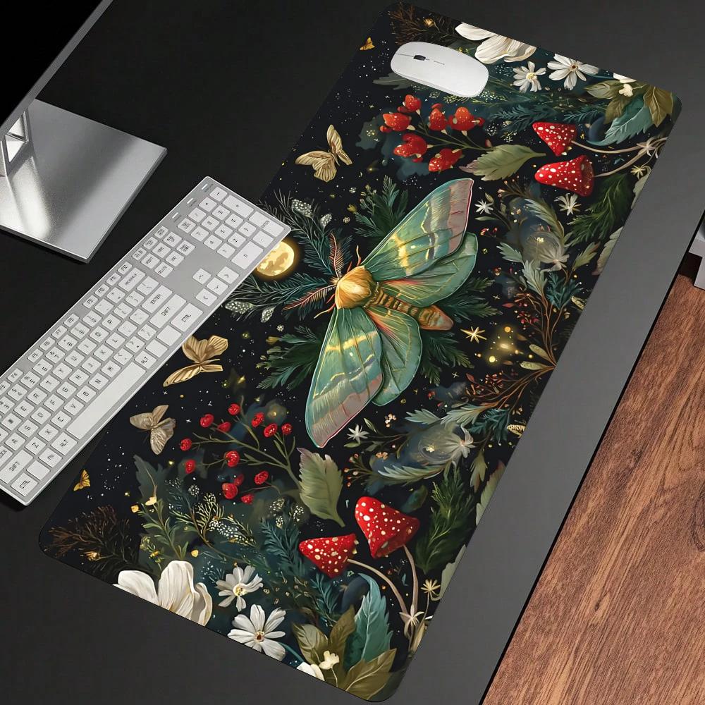 Retro flower art rendering Mou - Retro Gaming Desk 评论和价格