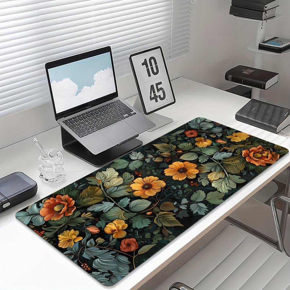 Retro flower art rendering Mou - Retro Gaming Desk 评论和价格
