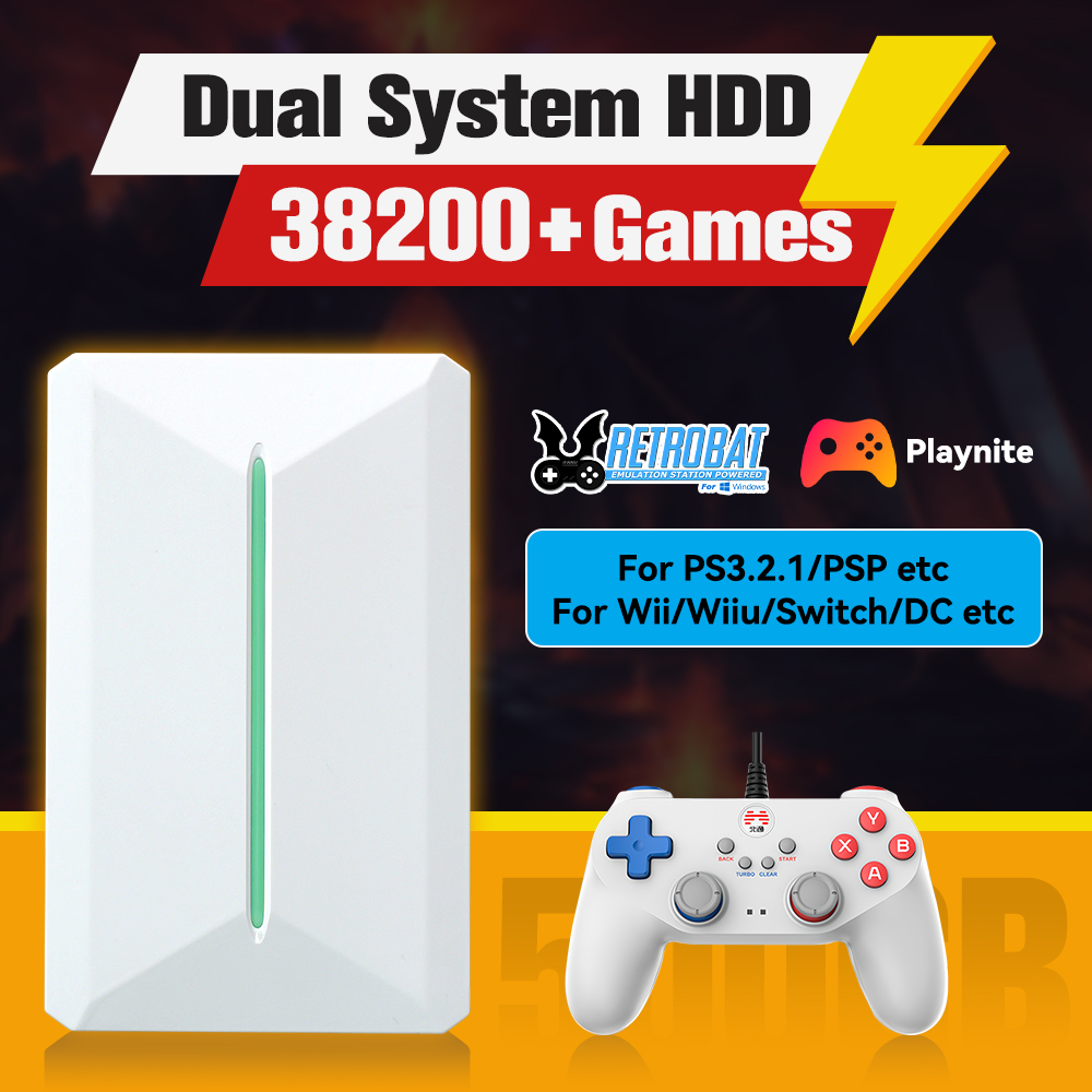 Retrobat＆Playnite System HDD R - Retro Gaming Ps2 评论和价格