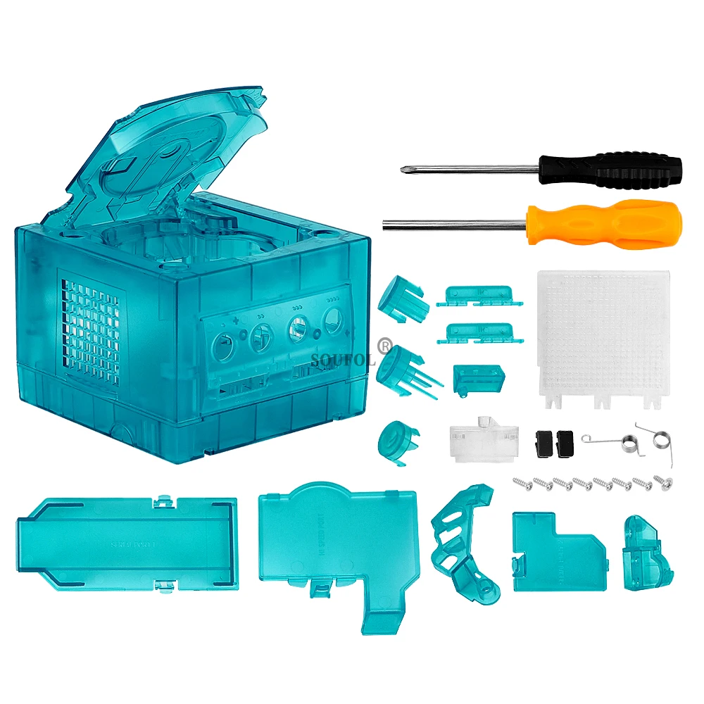 Ice Blue Replacement Case for  - Retro Gaming Nostalgia 评论和价格