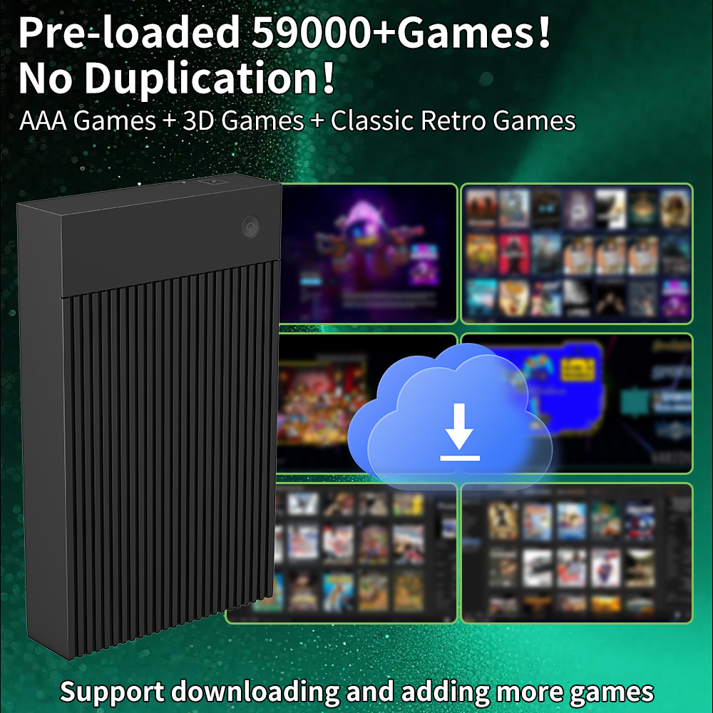 Hyper Base MIX 4T Retro HDD 59 - Retro Gaming Ps2 评论和价格