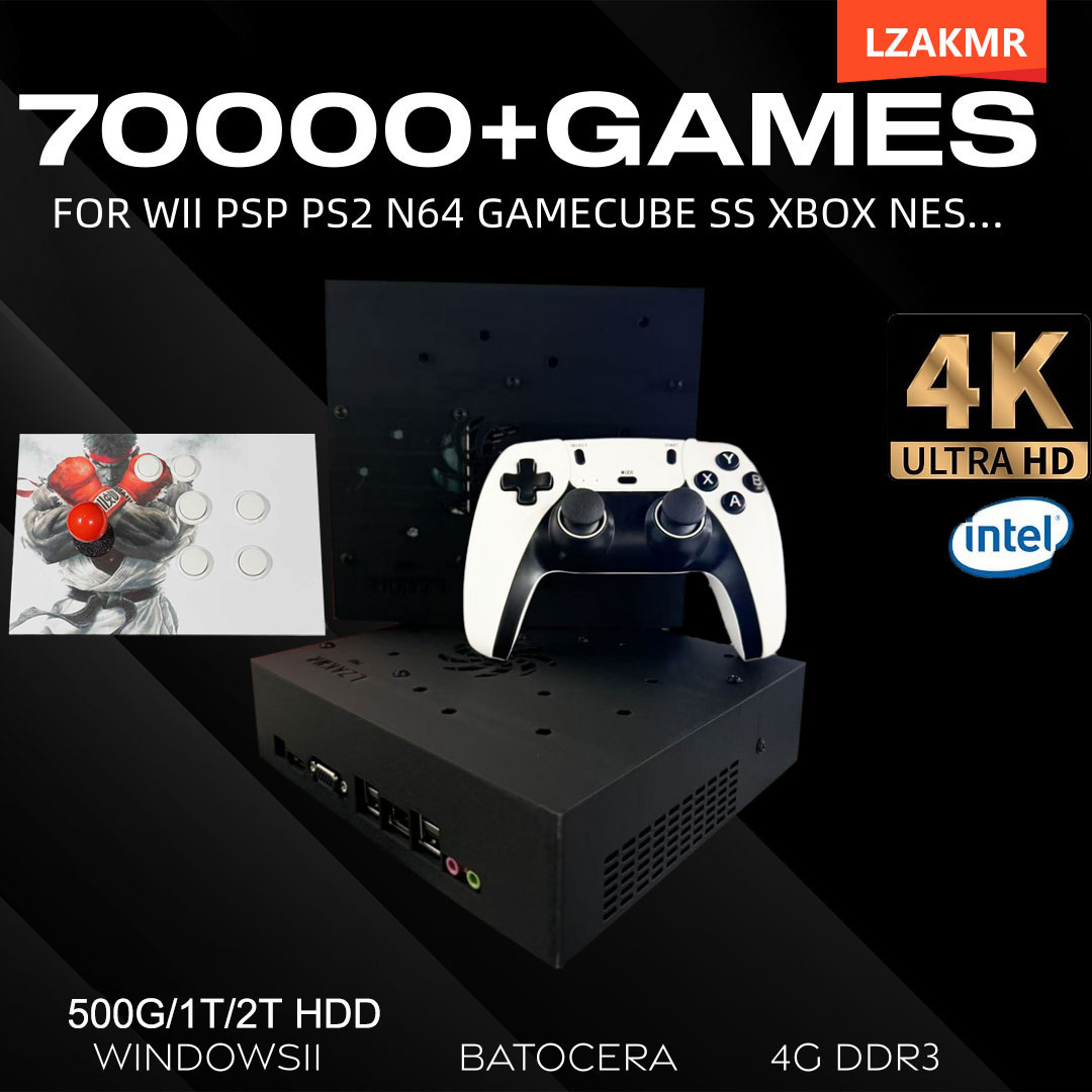 Retro Gaming Console 70000+ Ga - Retro Gaming Ps2 评论和价格