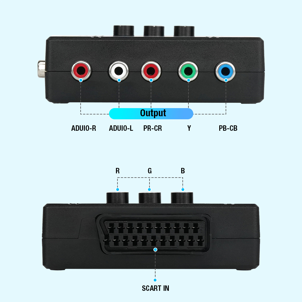 RGBS VGA to YPBPR Component Co - Retro Gaming Nostalgia 评论和价格